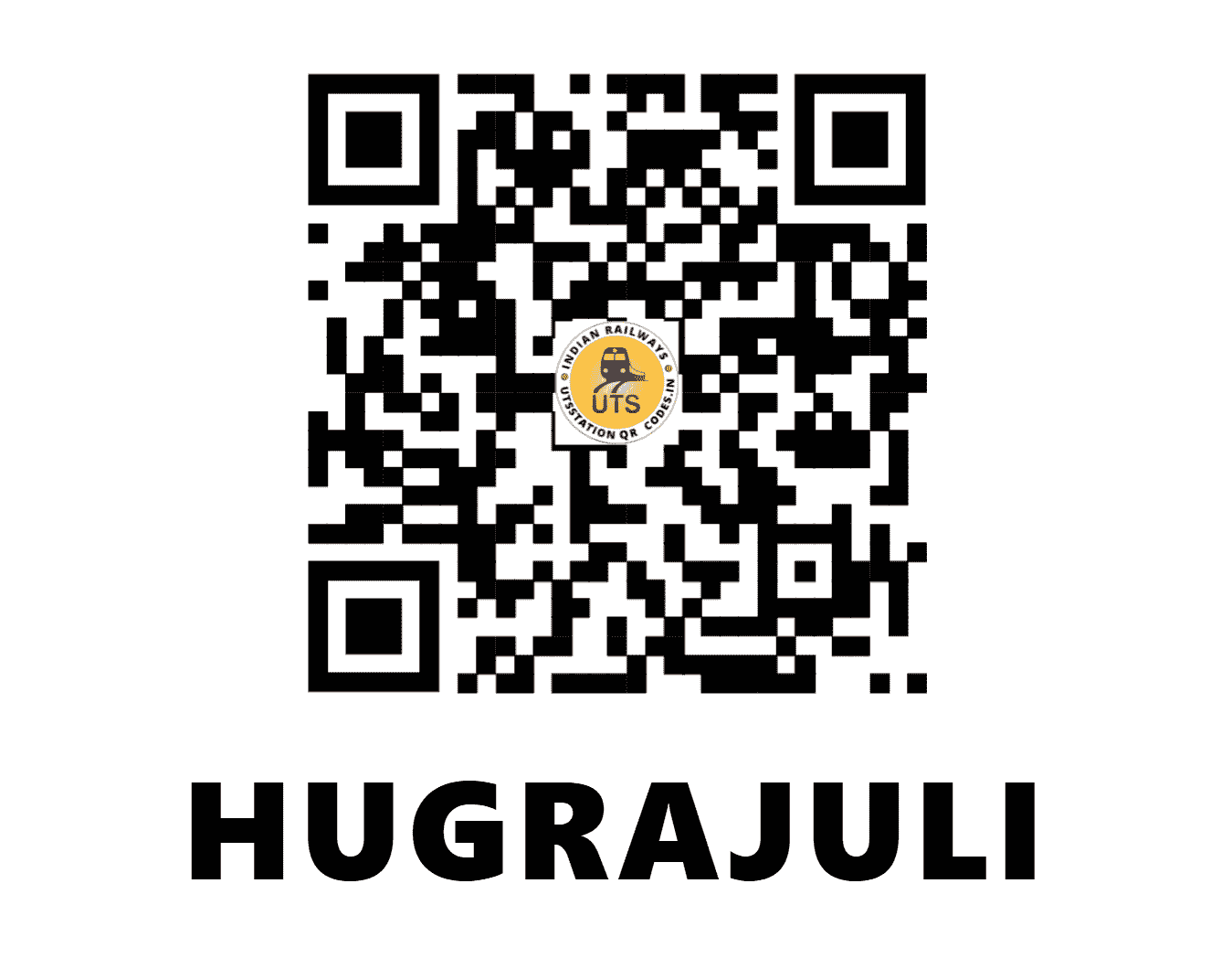 UTS QR Code for HUGRAJULI - HJLI (NF - ASSAM)