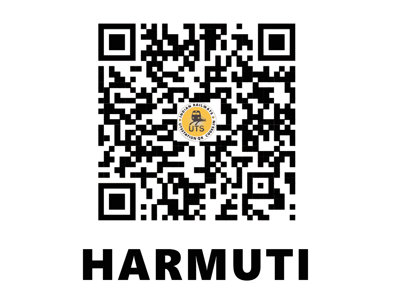 UTS QR Code for HARMUTI - HMY (NF - ASSAM)
