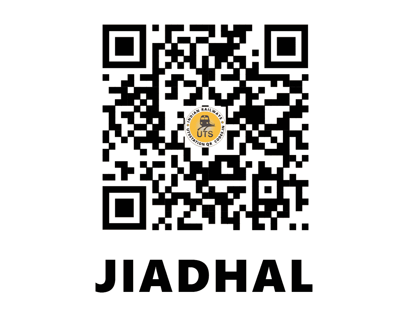 UTS QR Code for JIADHAL - JFD (NF - ASSAM)