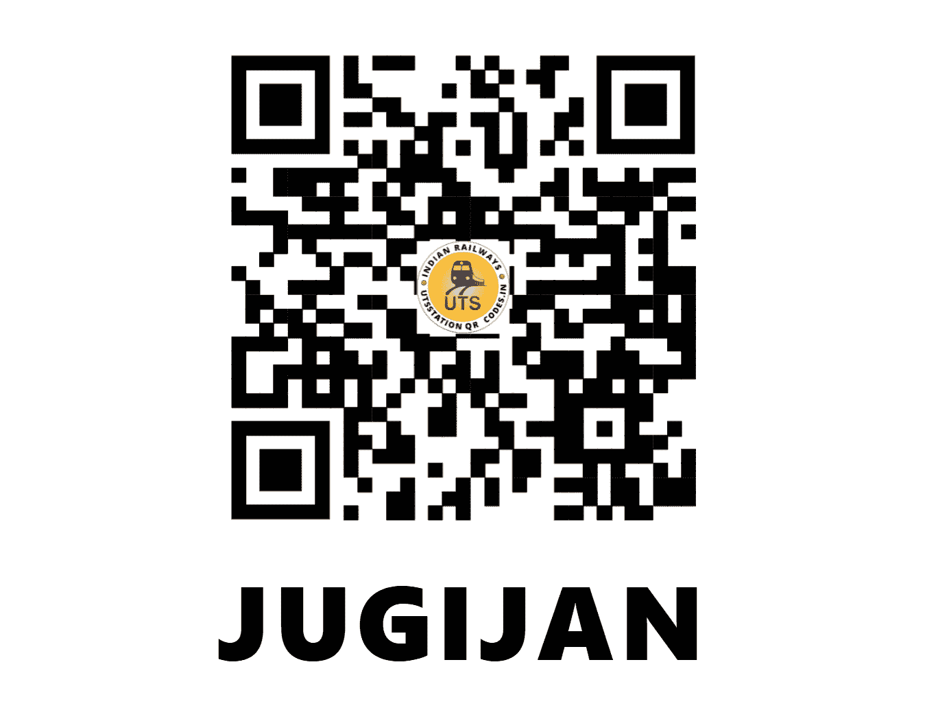 UTS QR Code for JUGIJAN - JGJN (NF - ASSAM)