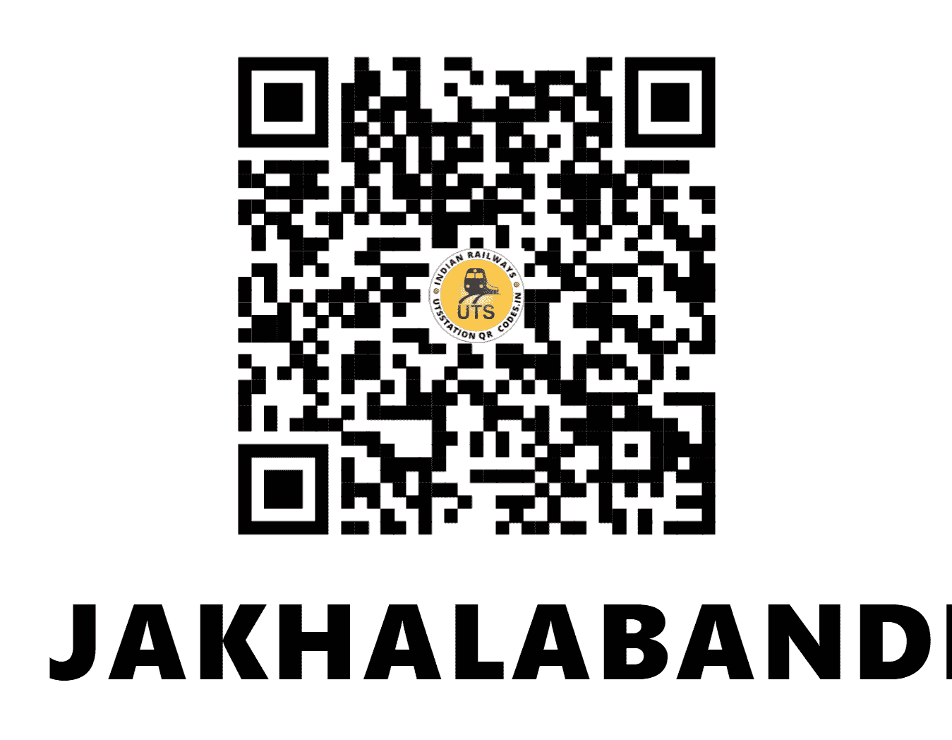 UTS QR Code for JAKHALABANDHA - JKB (NF - ASSAM)