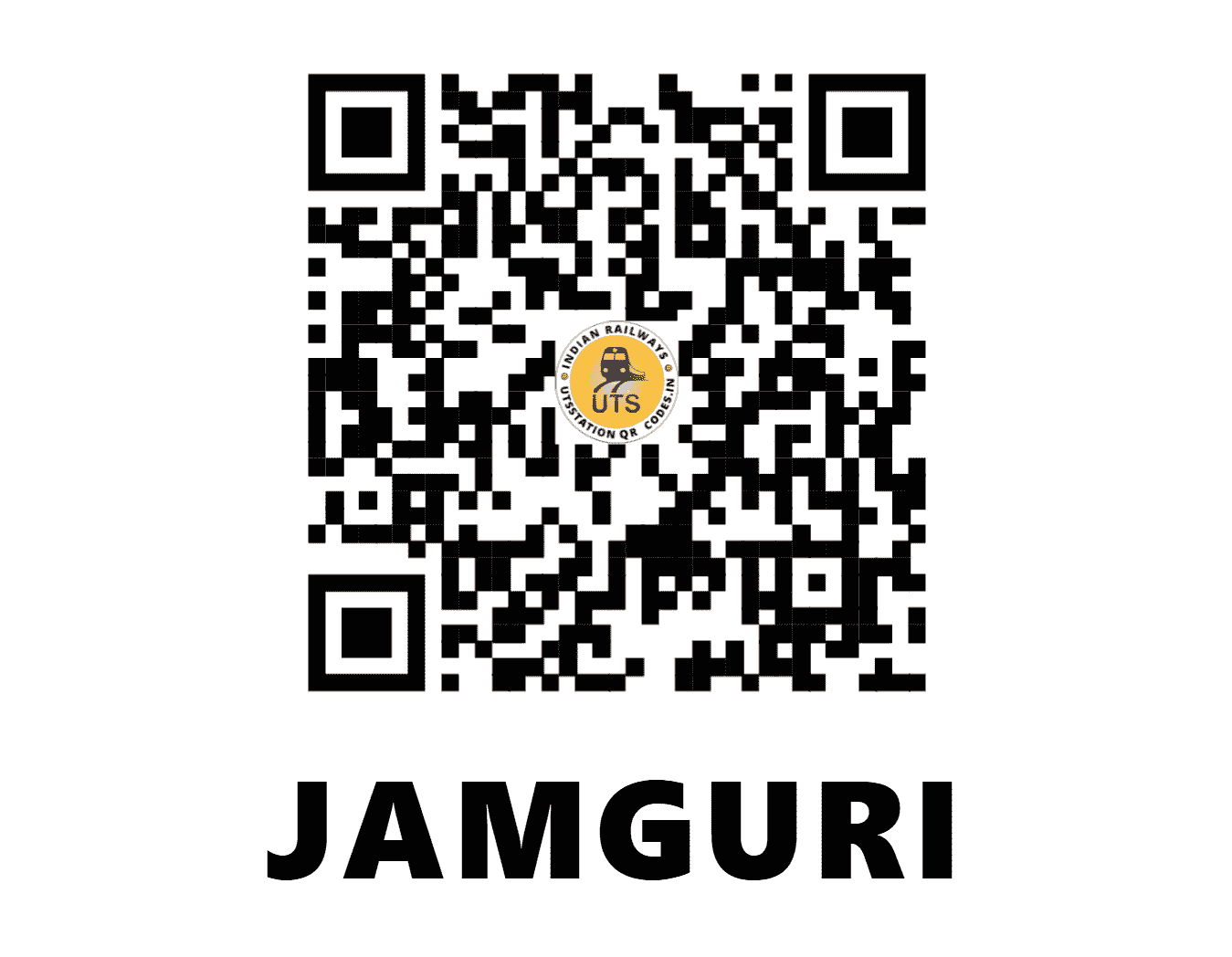 UTS QR Code for JAMGURI - JMI (NF - ASSAM)