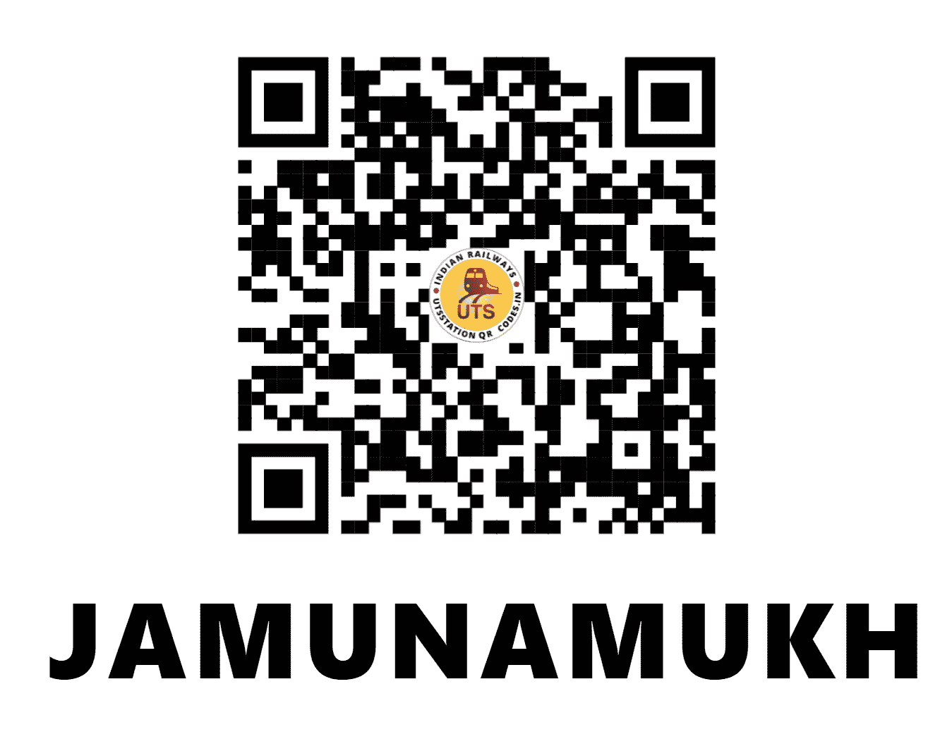 UTS QR Code for JAMUNAMUKH - JMK (NF - ASSAM)