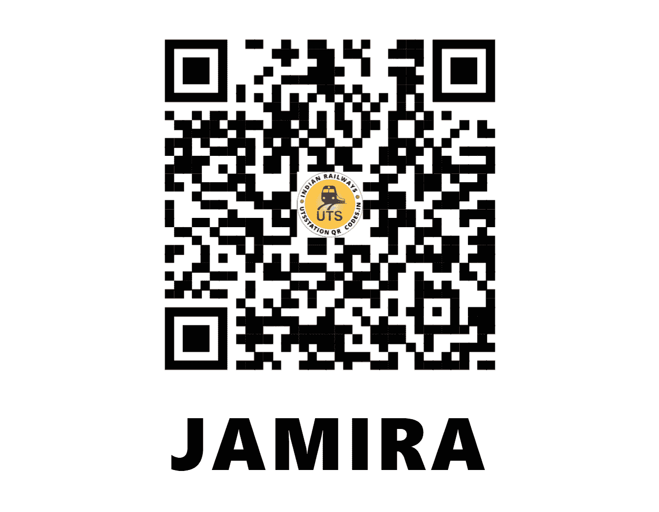 UTS QR Code for JAMIRA - JMRA (NF - ASSAM)