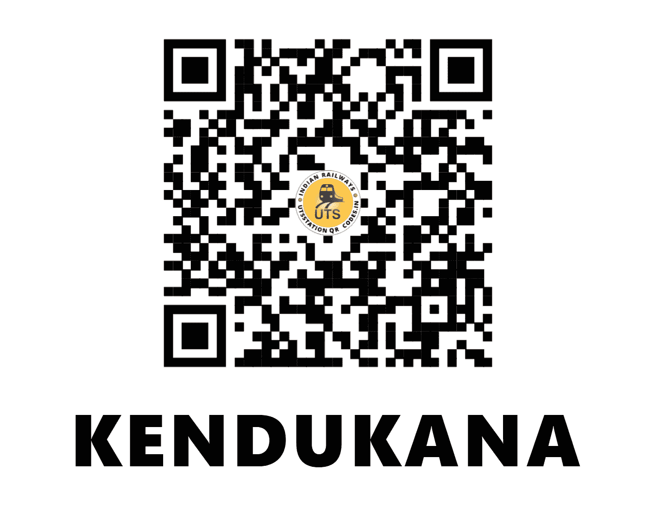 UTS QR Code for KENDUKANA - KDKN (NF - ASSAM)