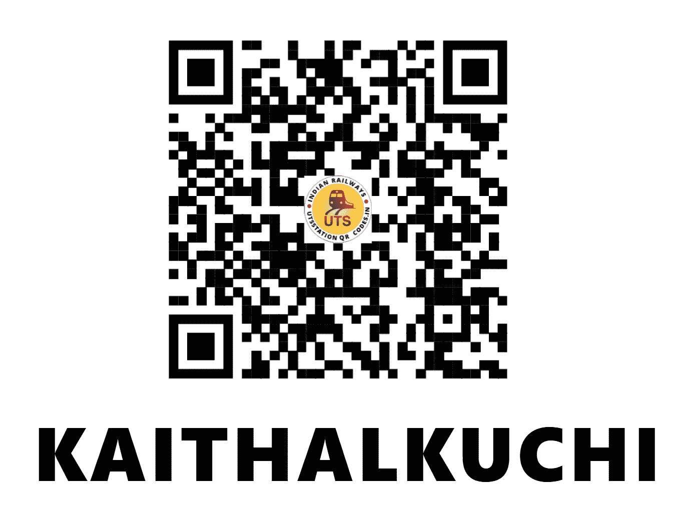 UTS QR Code for KAITHALKUCHI - KTCH (NF - ASSAM)