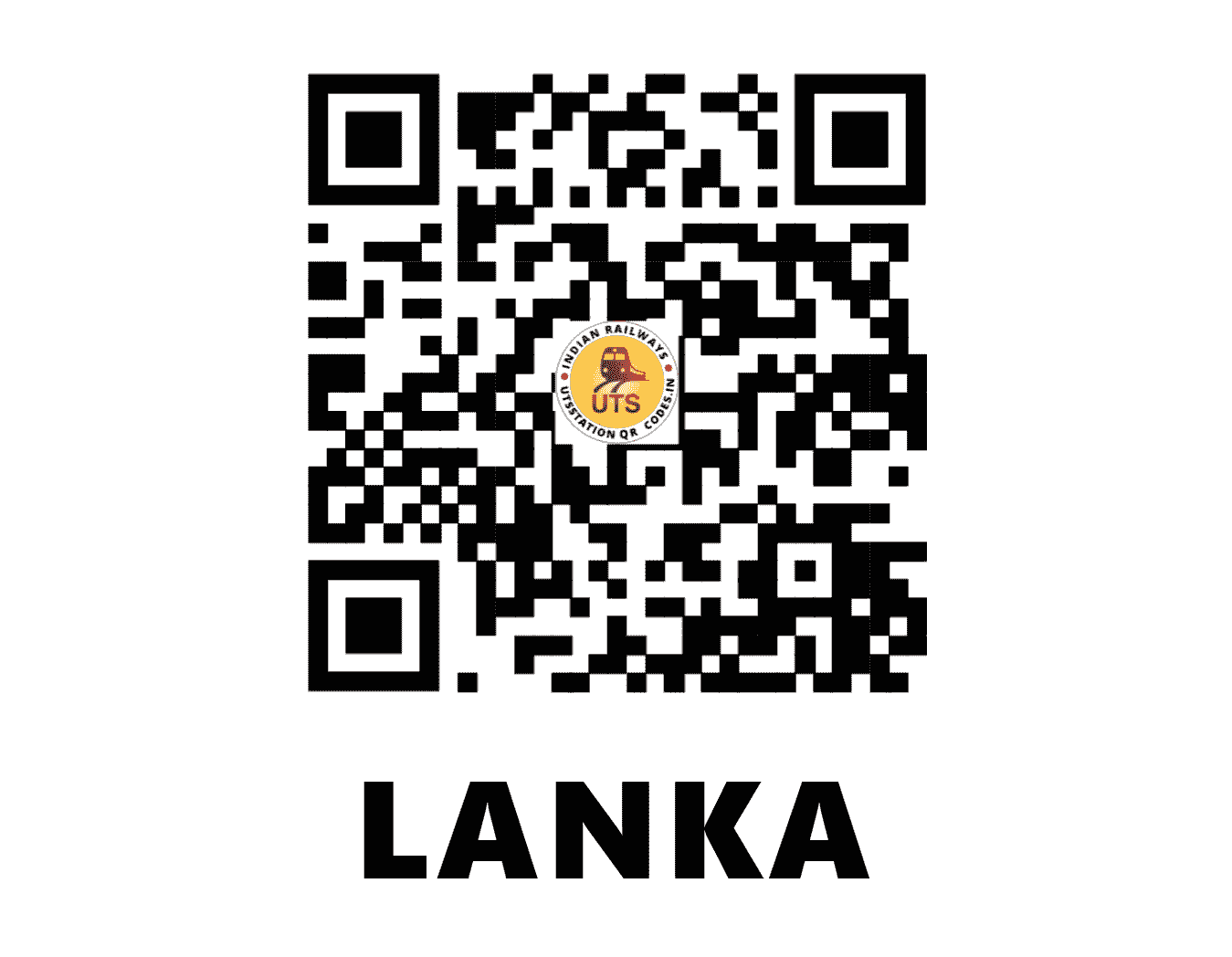 UTS QR Code for LANKA - LKA (NF - ASSAM)