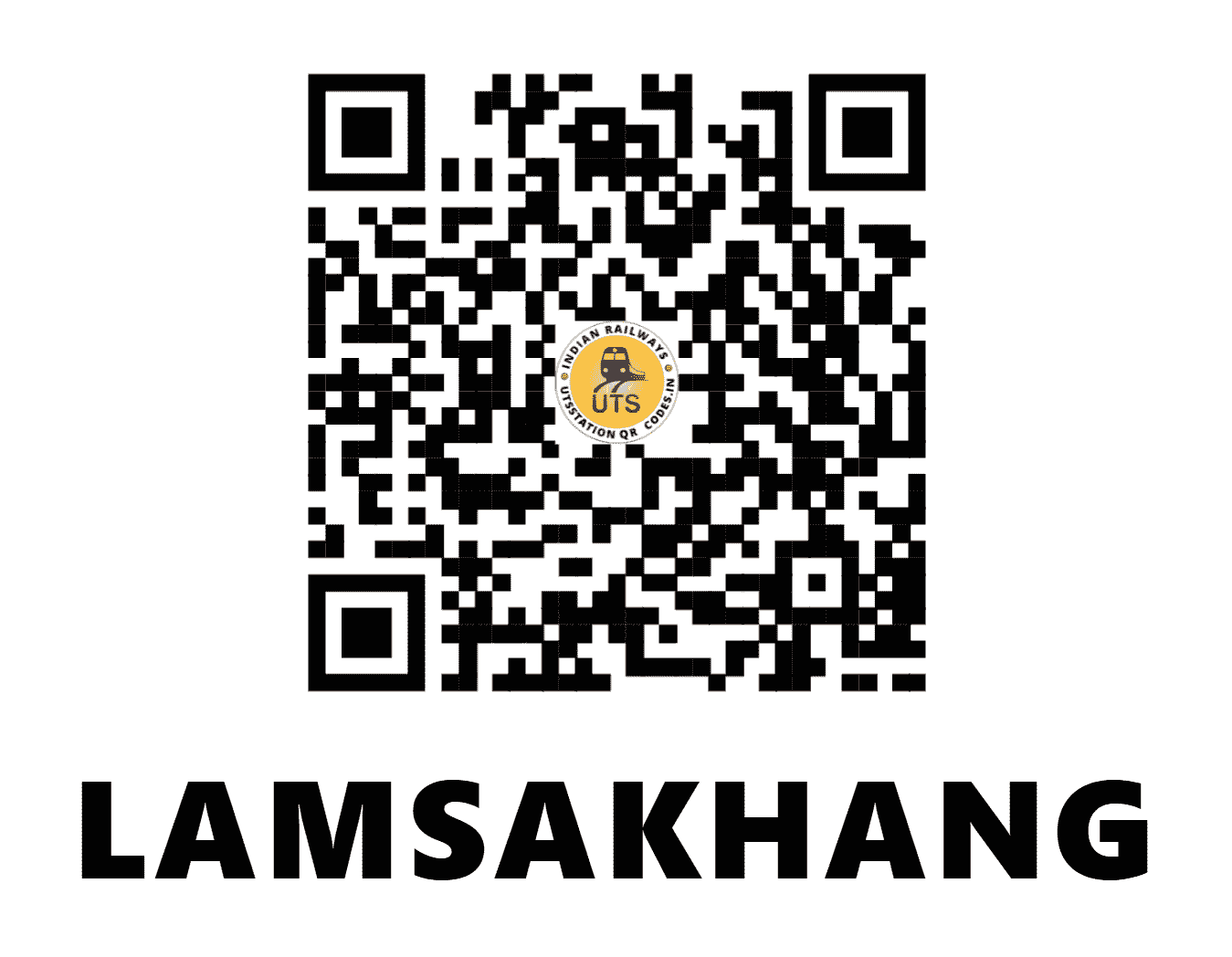UTS QR Code for LAMSAKHANG - LKG (NF - ASSAM)