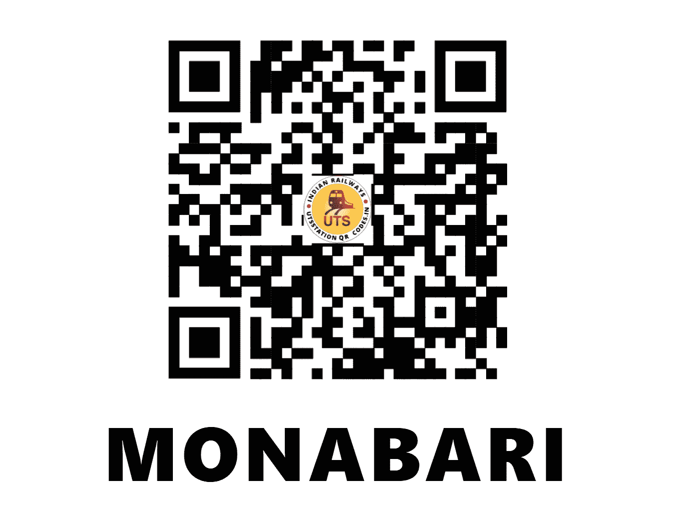 UTS QR Code for MONABARI - MFC (NF - ASSAM)