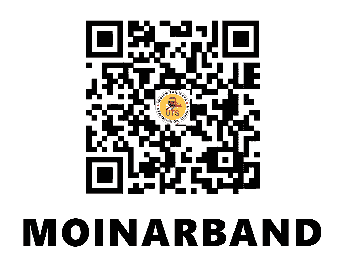 UTS QR Code for MOINARBAND - MRBD (NF - ASSAM)