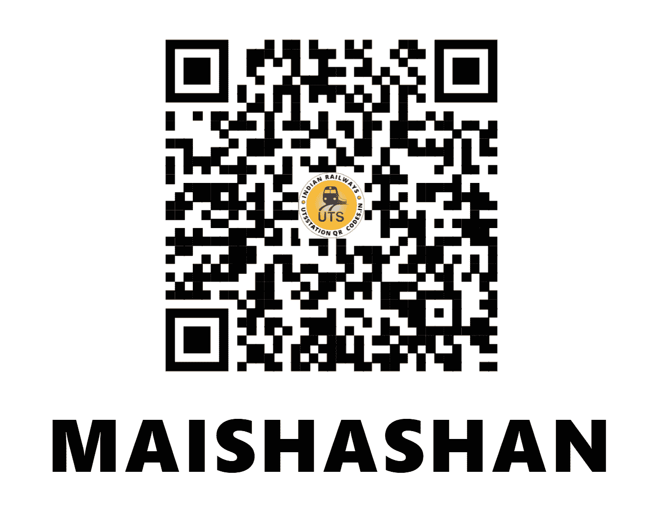 UTS QR Code for MAISHASHAN - MSSN (NF - ASSAM)