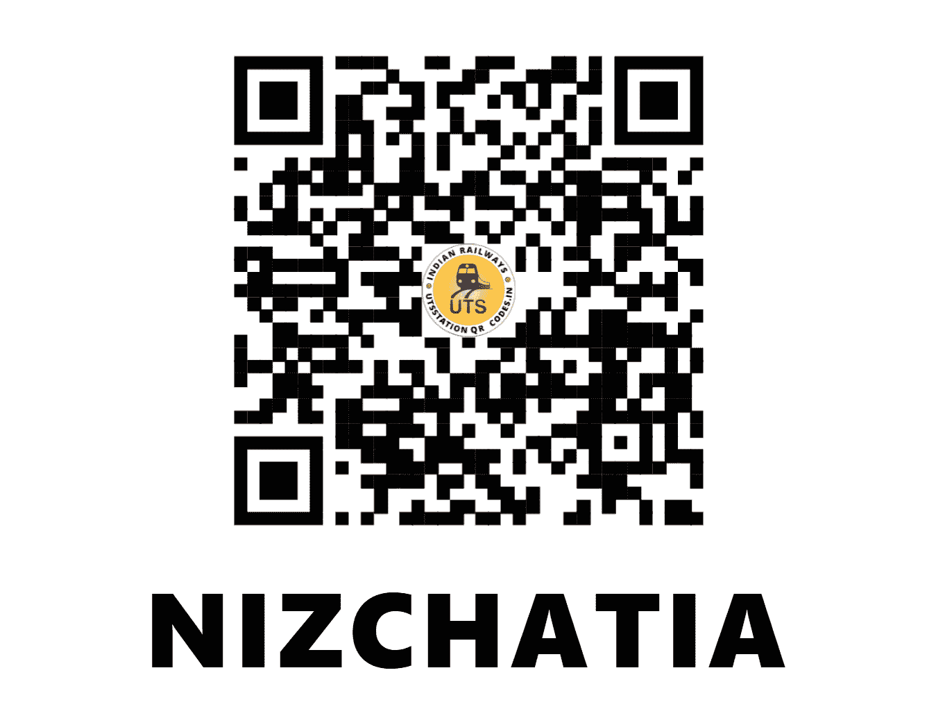 UTS QR Code for NIZCHATIA - NCA (NF - ASSAM)