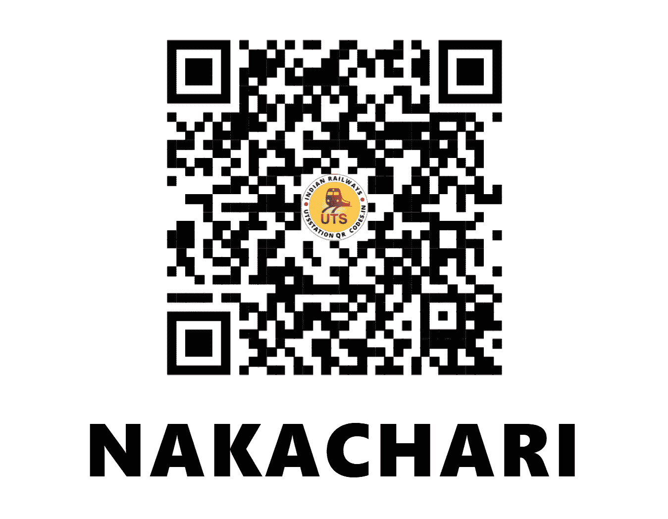 UTS QR Code for NAKACHARI - NCH (NF - ASSAM)