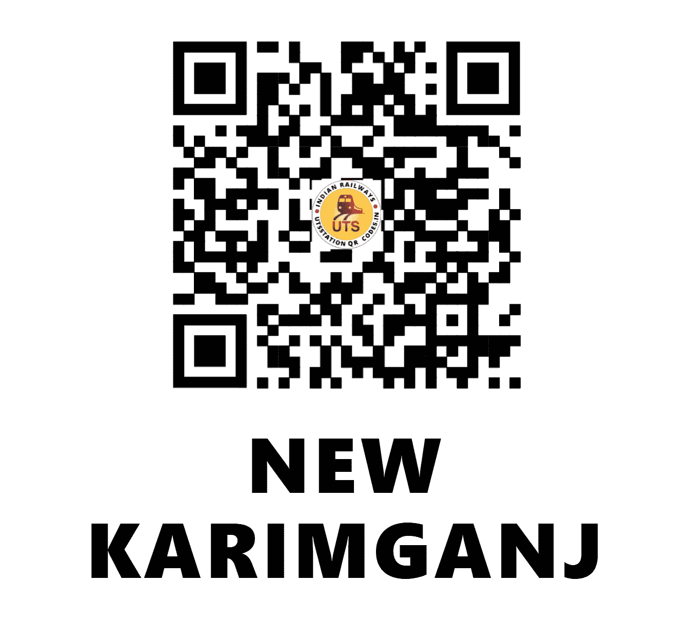 UTS QR Code for NEW KARIMGANJ - NKMG (NF - ASSAM)