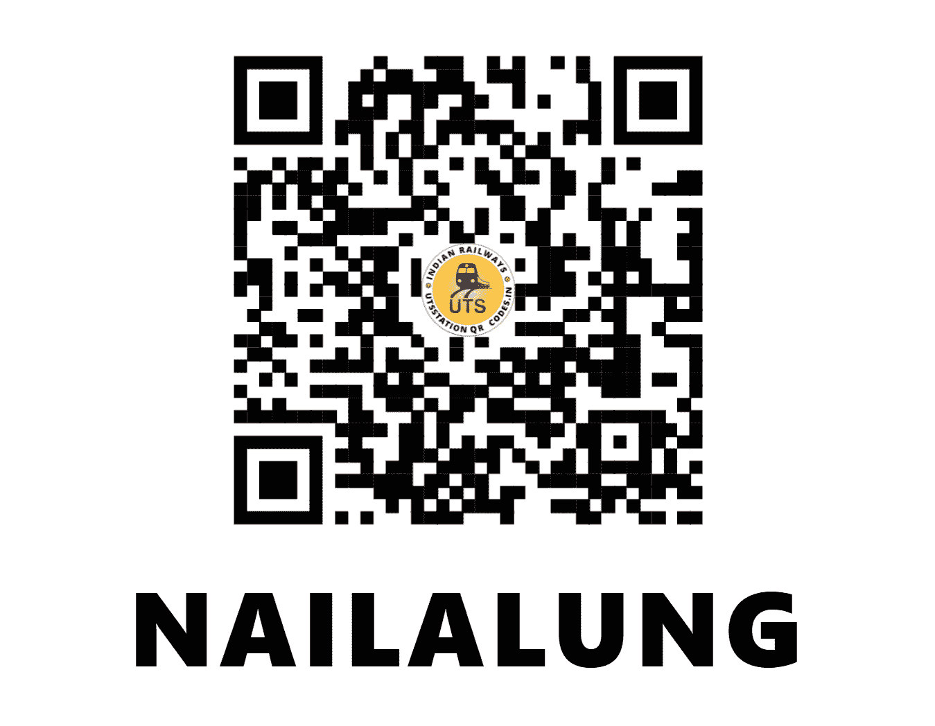 UTS QR Code for NAILALUNG - NLN (NF - ASSAM)