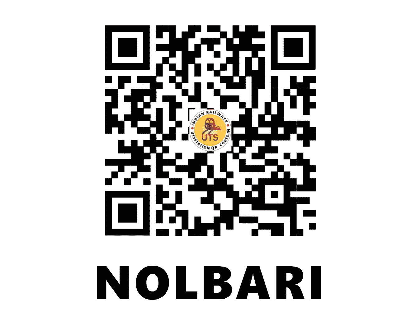 UTS QR Code for NOLBARI - NOLB (NF - ASSAM)