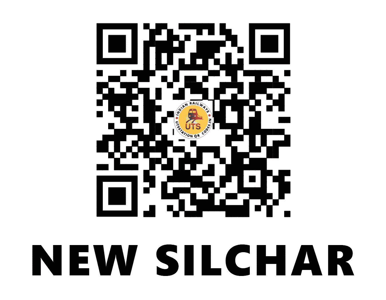UTS QR Code for NEW SILCHAR - NSCL (NF - ASSAM)