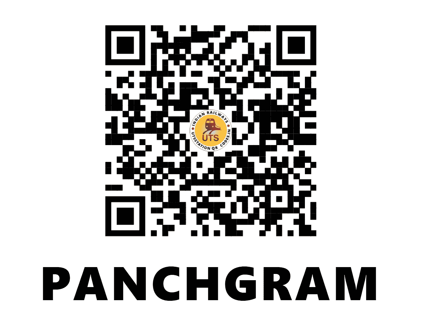 UTS QR Code for PANCHGRAM - PNGM (NF - ASSAM)