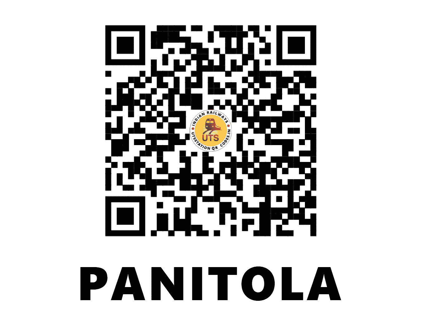 UTS QR Code for PANITOLA - PNT (NF - ASSAM)