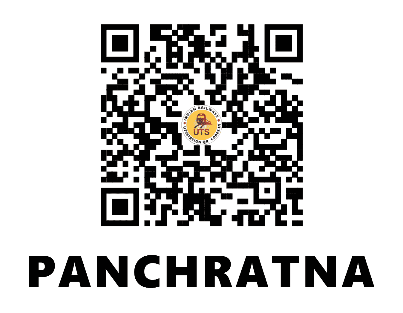 UTS QR Code for PANCHRATNA - PNVT (NF - ASSAM)