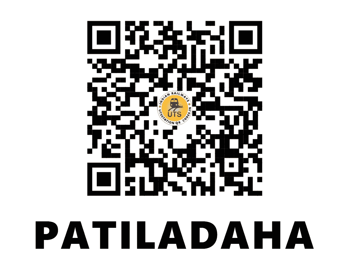 UTS QR Code for PATILADAHA - PTLD (NF - ASSAM)