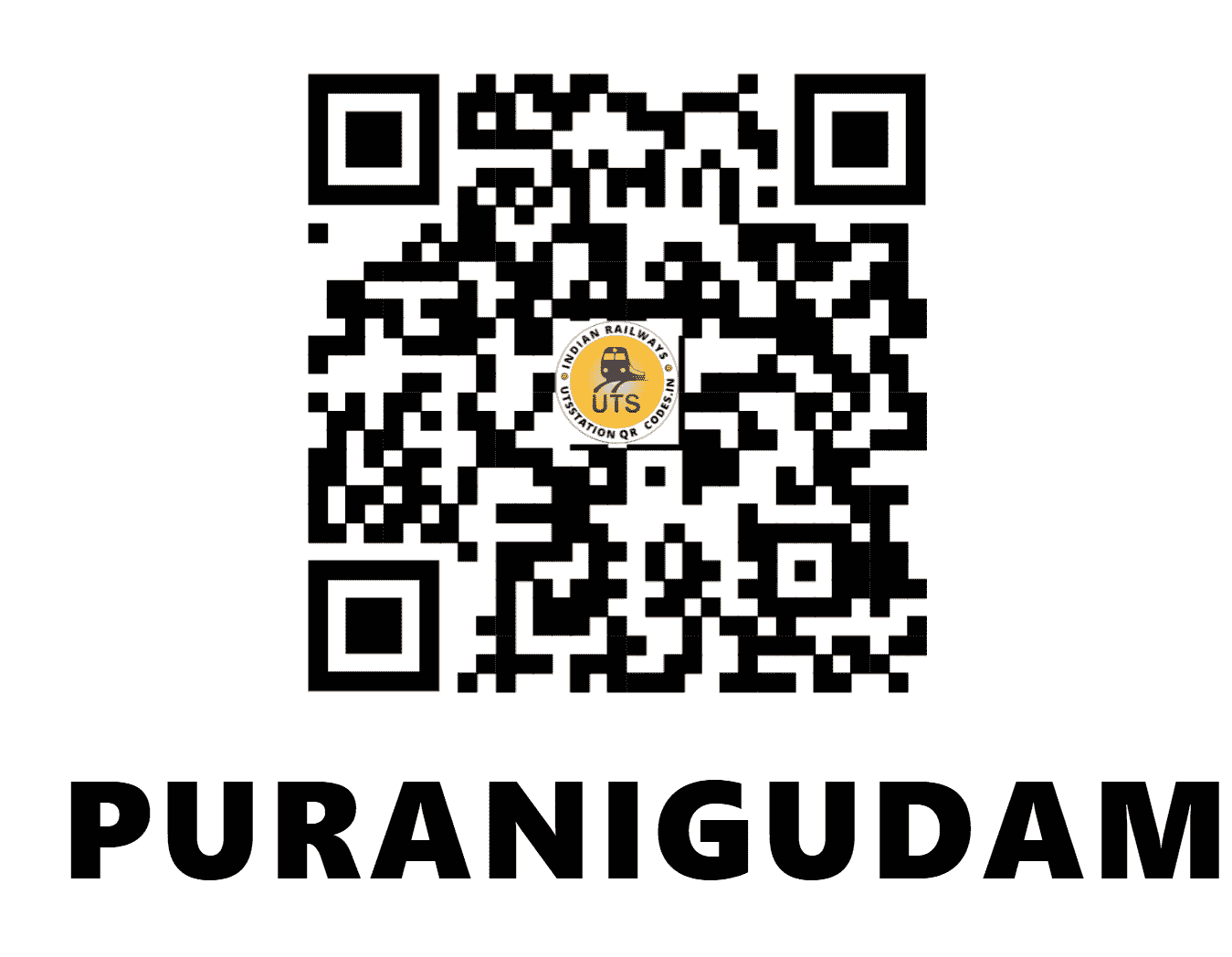UTS QR Code for PURANIGUDAM - PUQ (NF - ASSAM)