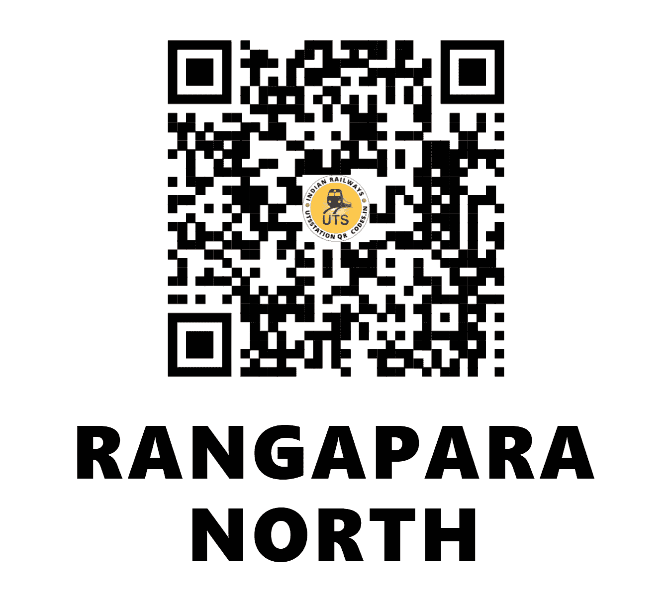 UTS QR Code for RANGAPARA NORTH - RPAN (NF - ASSAM)