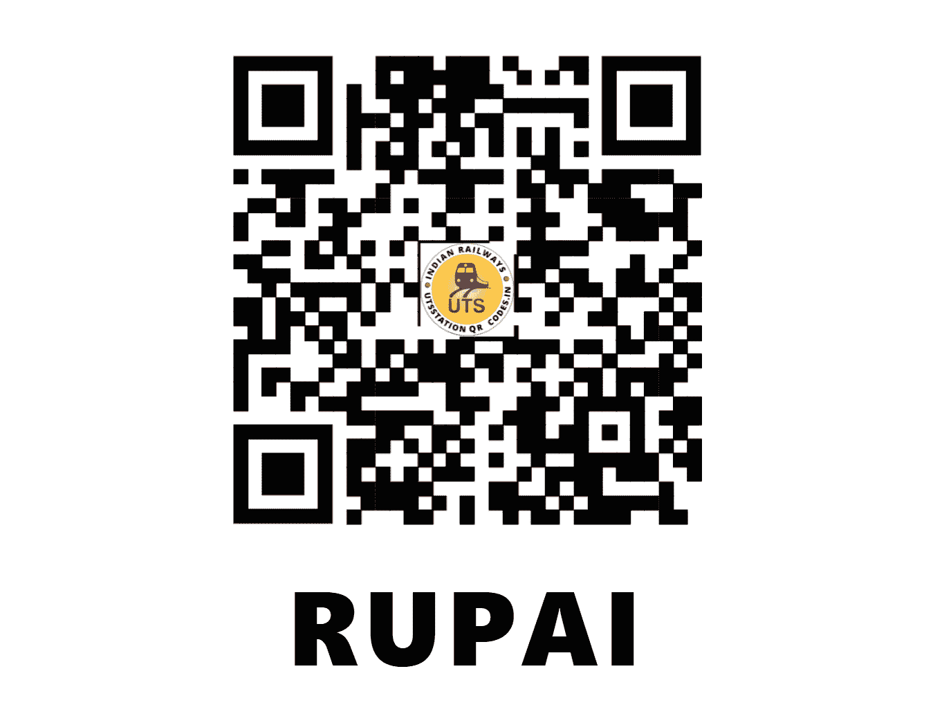 UTS QR Code for RUPAI - RPY (NF - ASSAM)