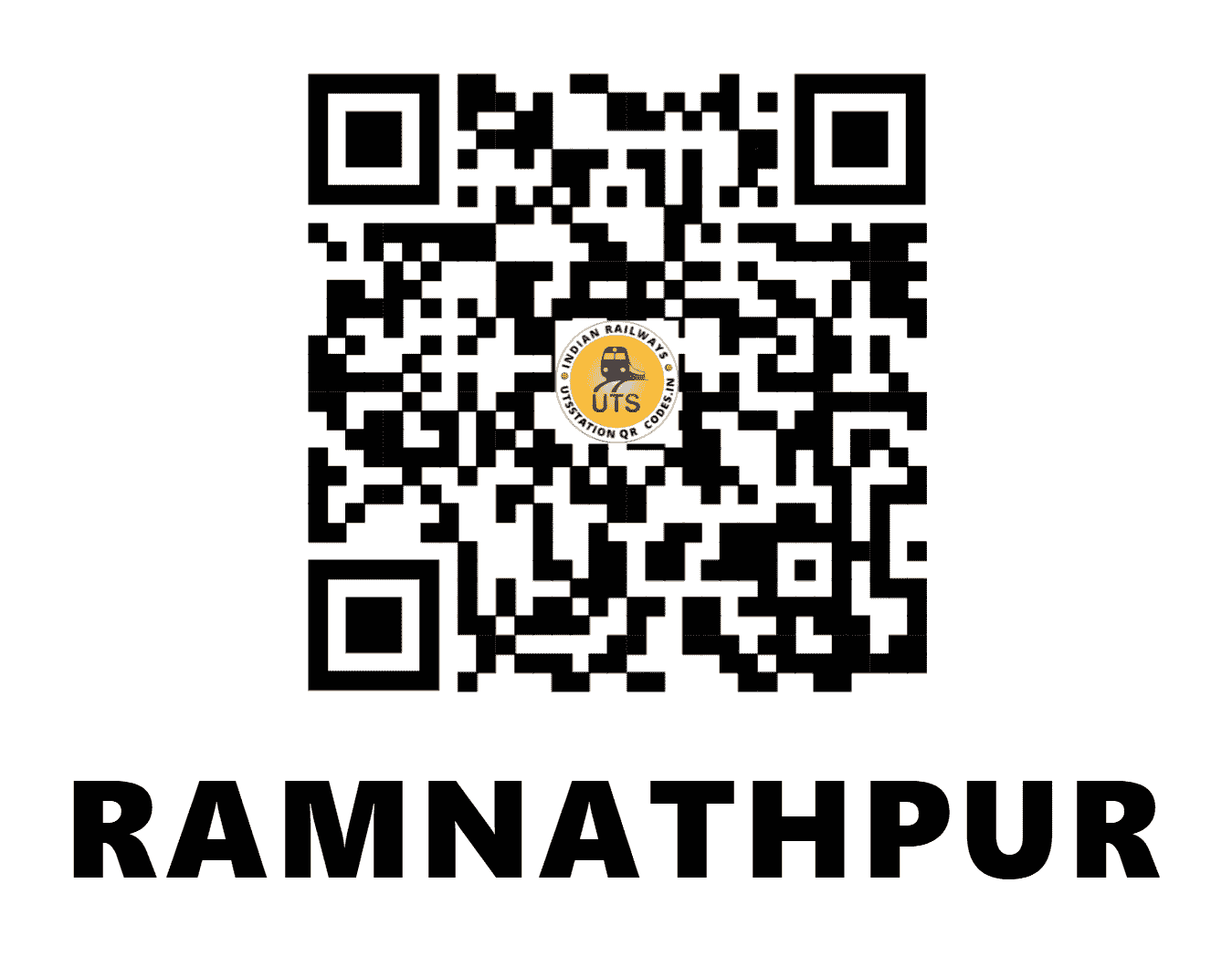 UTS QR Code for RAMNATHPUR - RTRA (NF - ASSAM)