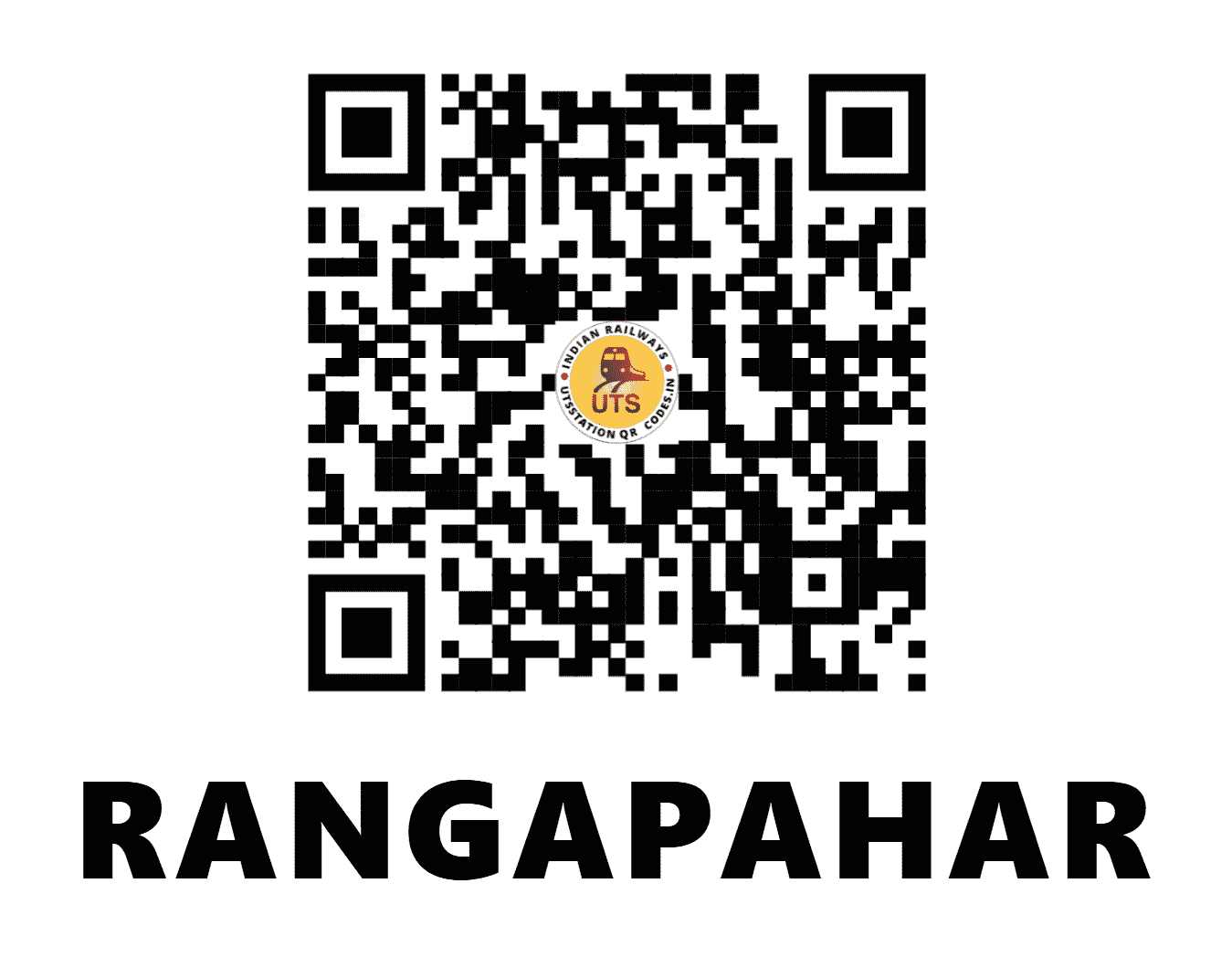 UTS QR Code for RANGAPAHAR - RXR (NF - ASSAM)