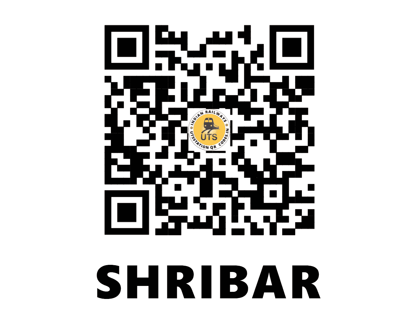 UTS QR Code for SHRIBAR - SIBR (NF - ASSAM)