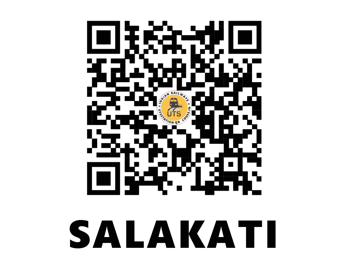 UTS QR Code for SALAKATI - SLKX (NF - ASSAM)