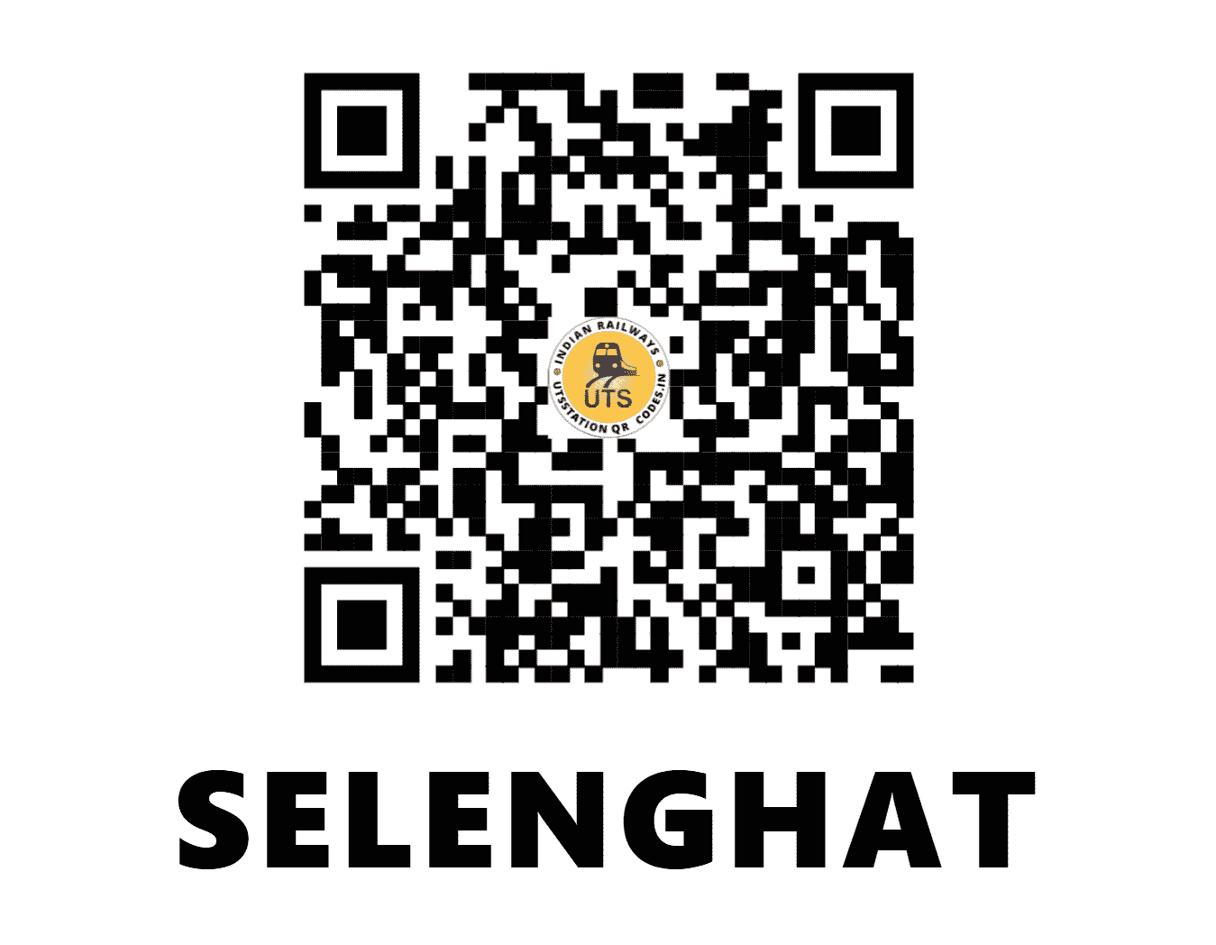 UTS QR Code for SELENGHAT - SLX (NF - ASSAM)