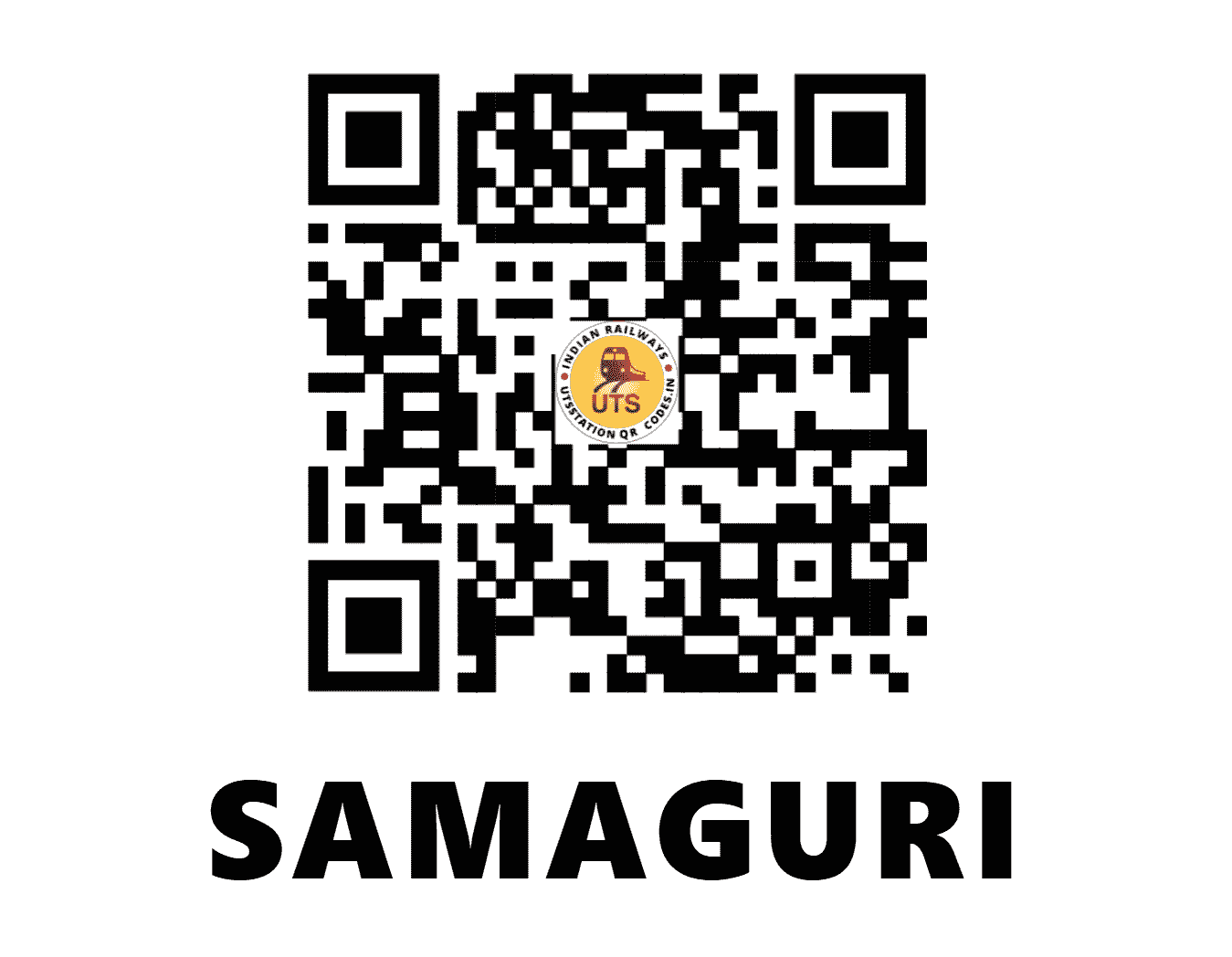 UTS QR Code for SAMAGURI - SMGR (NF - ASSAM)
