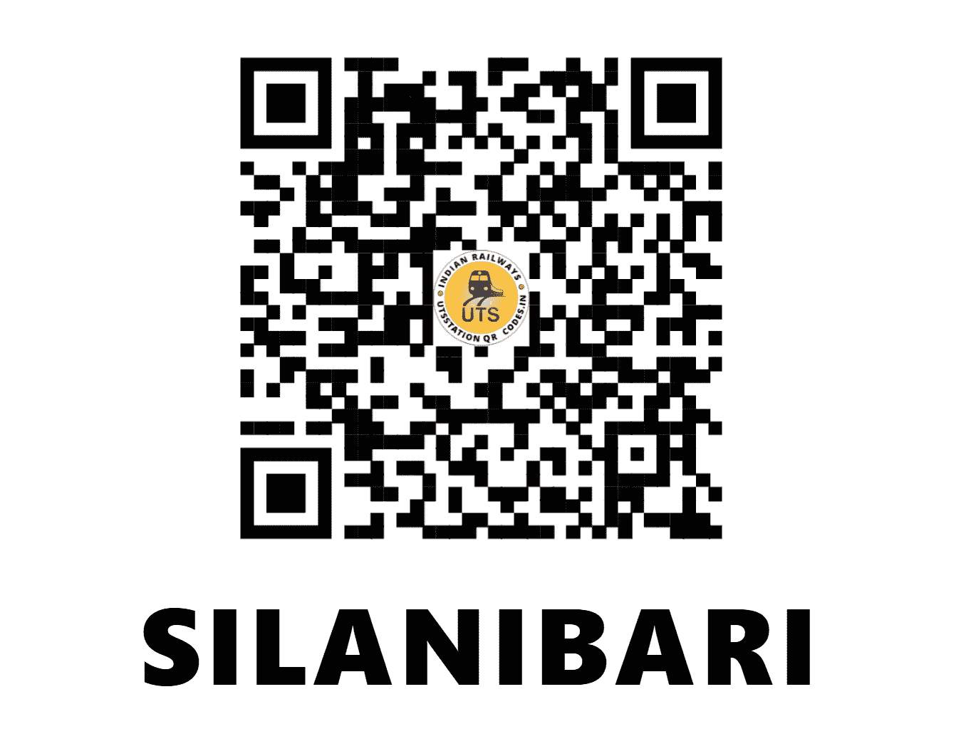 UTS QR Code for SILANIBARI - SOB (NF - ASSAM)
