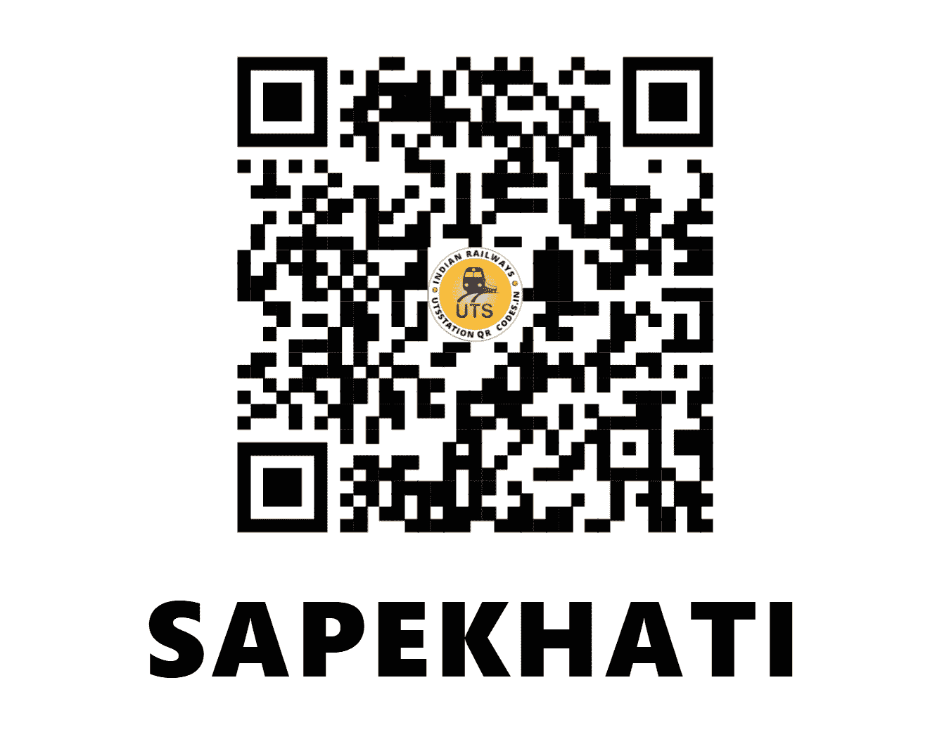 UTS QR Code for SAPEKHATI - SPK (NF - ASSAM)