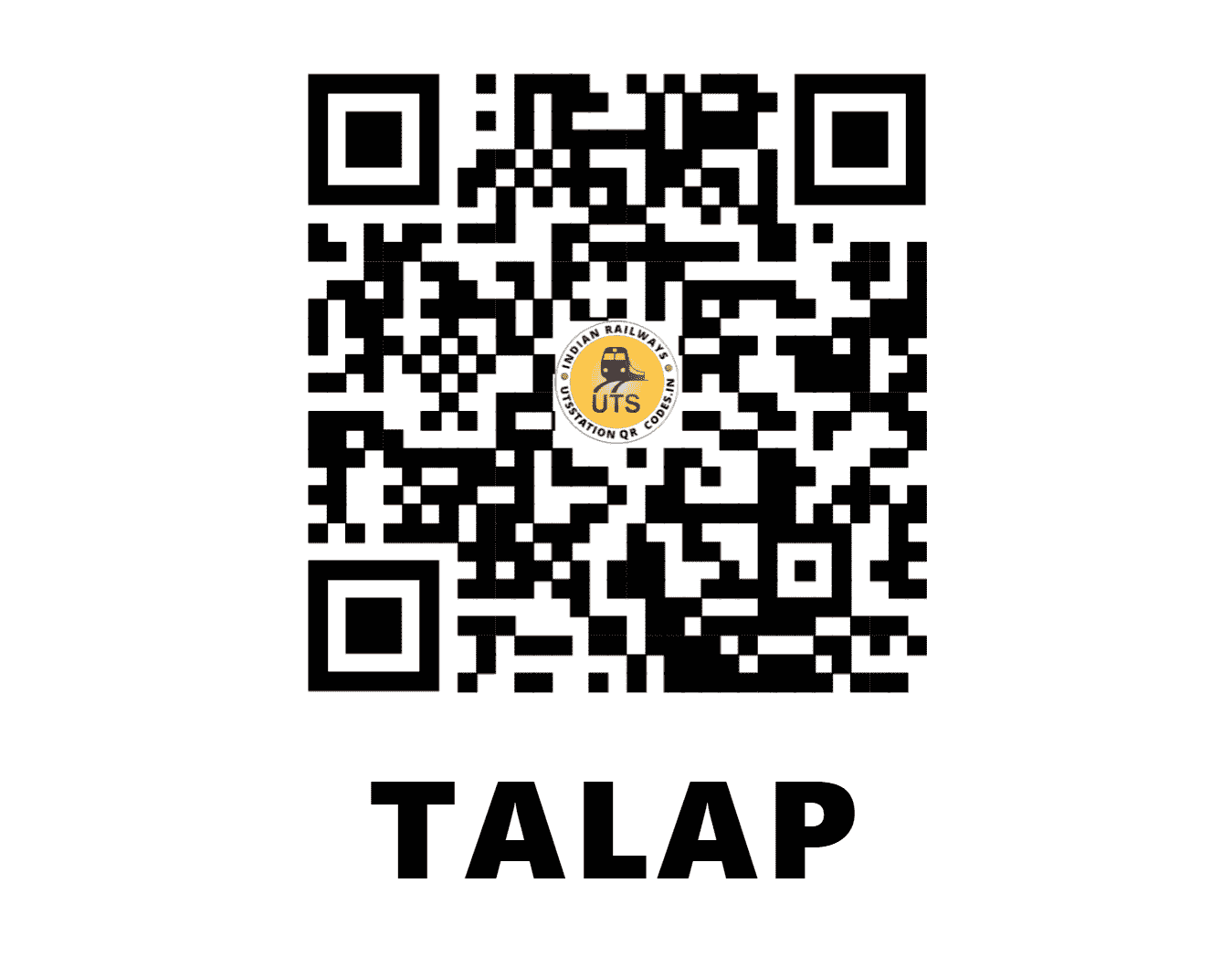 UTS QR Code for TALAP - TLL (NF - ASSAM)