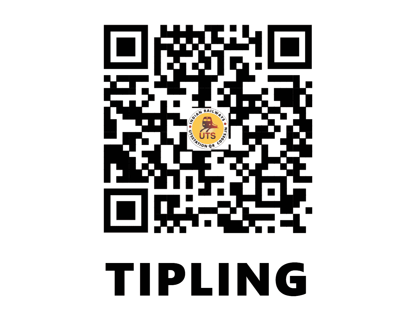 UTS QR Code for TIPLING - TPG (NF - ASSAM)