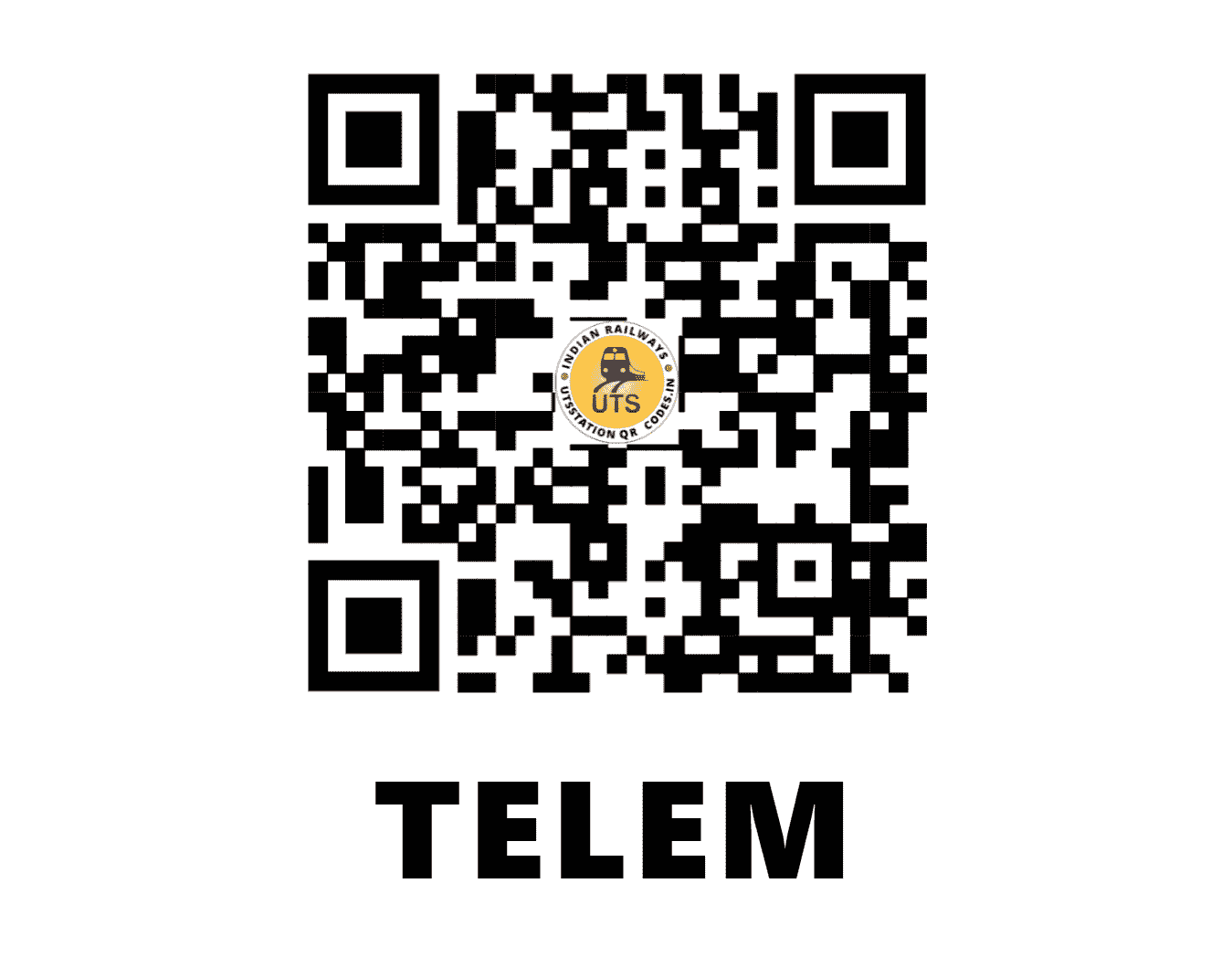 UTS QR Code for TELEM - TQM (NF - ASSAM)