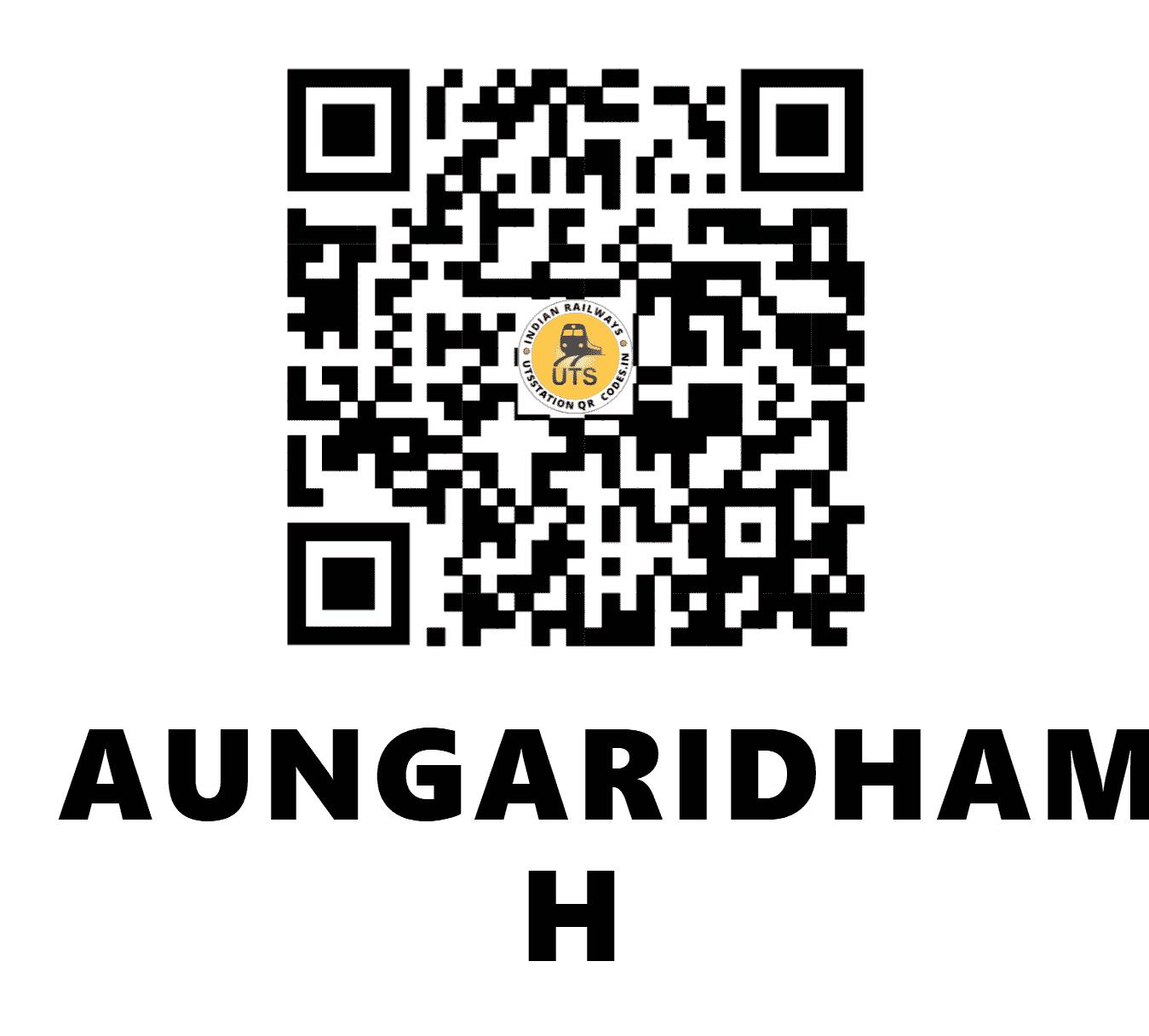 UTS QR Code for AUNGARIDHAM H - ANGM (EC - BIHAR)