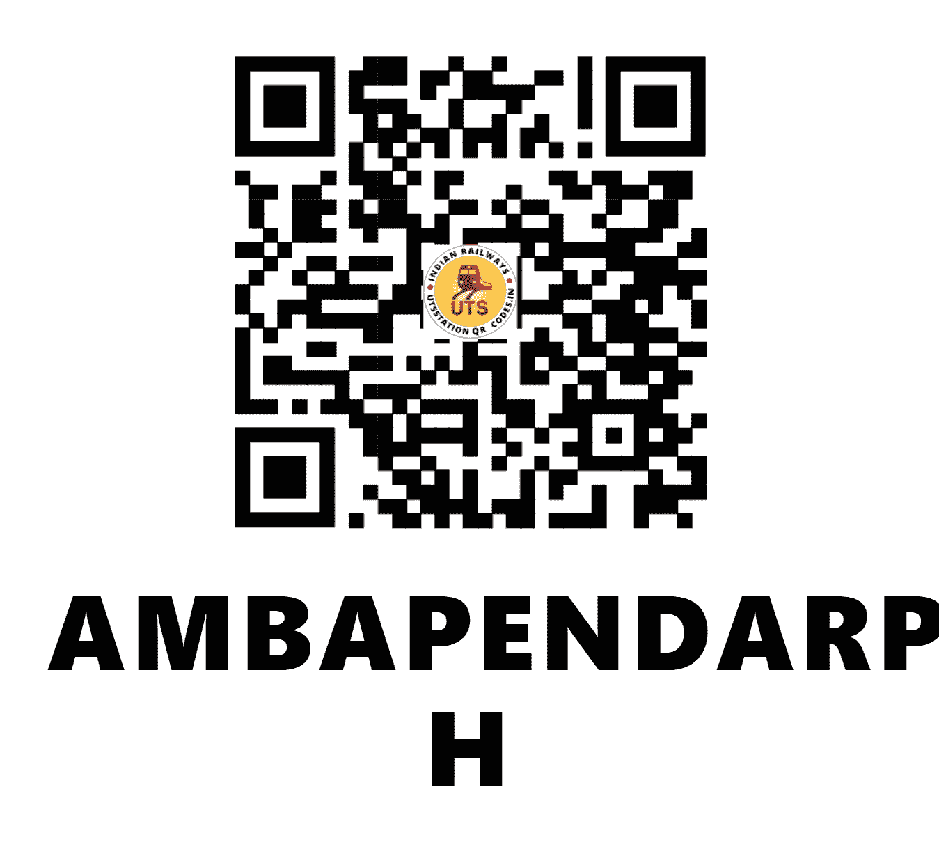 UTS QR Code for AMBAPENDARPUR H - APP (EC - BIHAR)