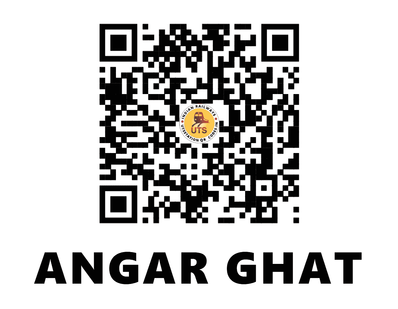 UTS QR Code for ANGAR GHAT - ARG (EC - BIHAR)