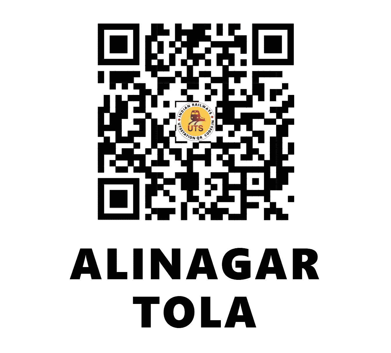 UTS QR Code for ALINAGAR TOLA - ATX (EC - BIHAR)
