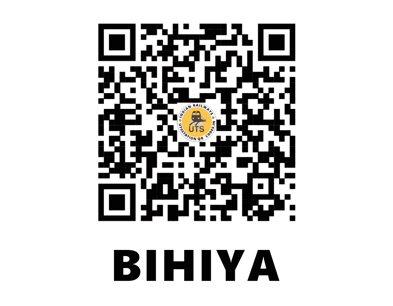 UTS QR Code for BIHIYA - BEA (EC - BIHAR)