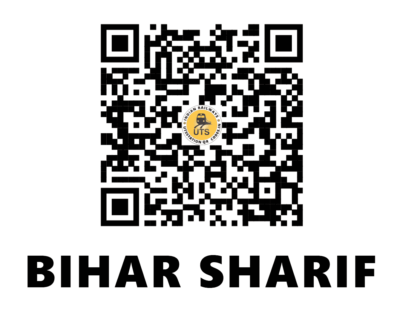 UTS QR Code for BIHAR SHARIF - BEHS (EC - BIHAR)