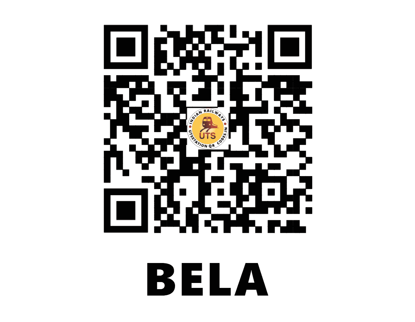 UTS QR Code for BELA - BELA (EC - BIHAR)