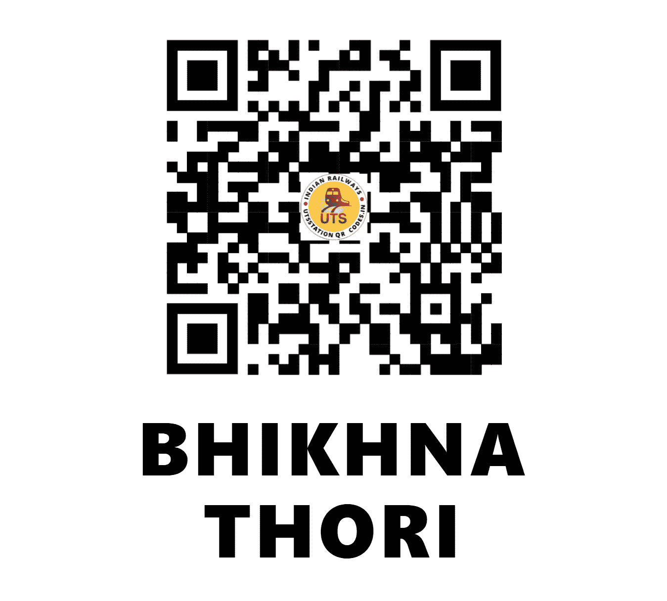 UTS QR Code for BHIKHNA THORI - BKF (EC - BIHAR)