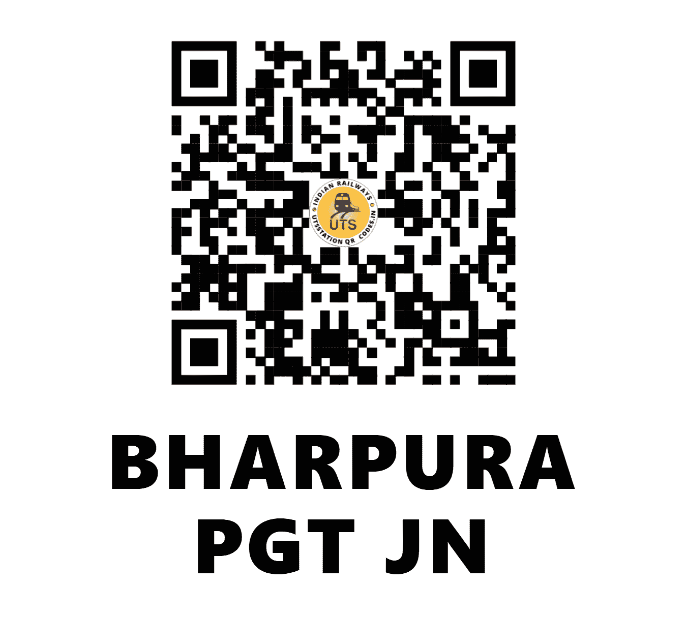 UTS QR Code for BHARPURA PGT JN - BPGJ (EC - BIHAR)