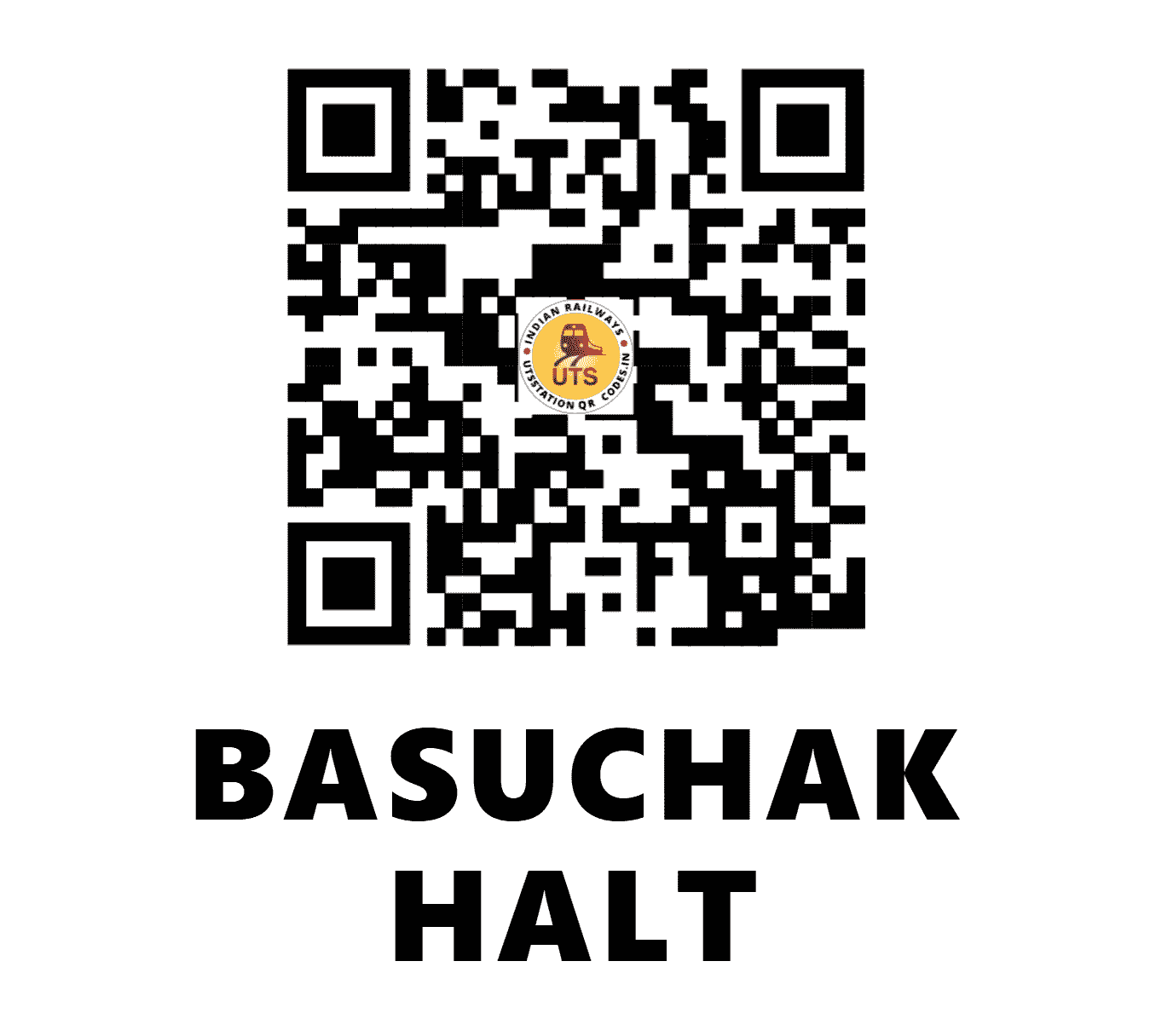 UTS QR Code for BASUCHAK HALT - BQSP (EC - BIHAR)