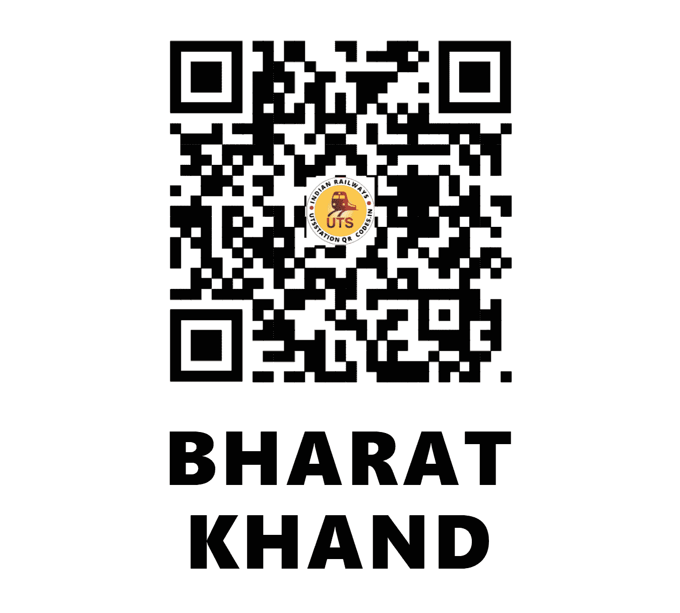 UTS QR Code for BHARAT KHAND - BRKD (EC - BIHAR)